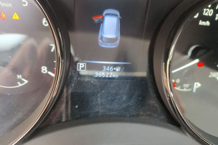 Used Nissan X-Trail 2020 2.0L XL ITS CVT 2WD SmartConnect Comfort Edition Odometer Close Up