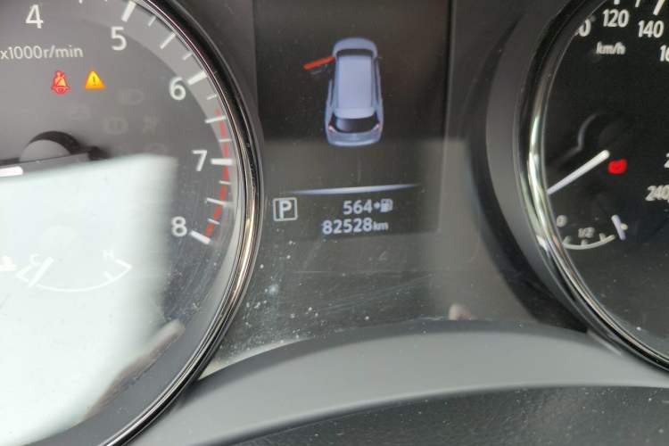 Used Nissan X-Trail 2020 2.0L XL ITS CVT 2WD SmartConnect Comfort Edition Odometer Close Up
