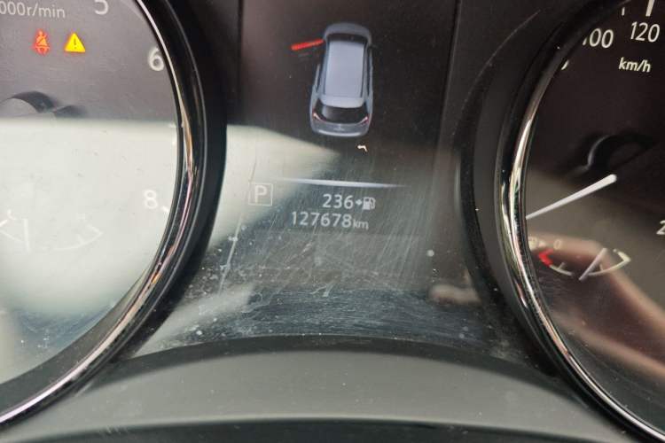 Used Nissan X-Trail 2020 2.0L XL ITS CVT 2WD SmartConnect Comfort Edition Odometer Close Up