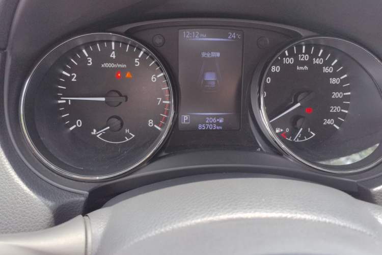 Used Nissan X-Trail 2020 2.0L XL ITS CVT 2WD SmartConnect Comfort Edition Odometer Close Up