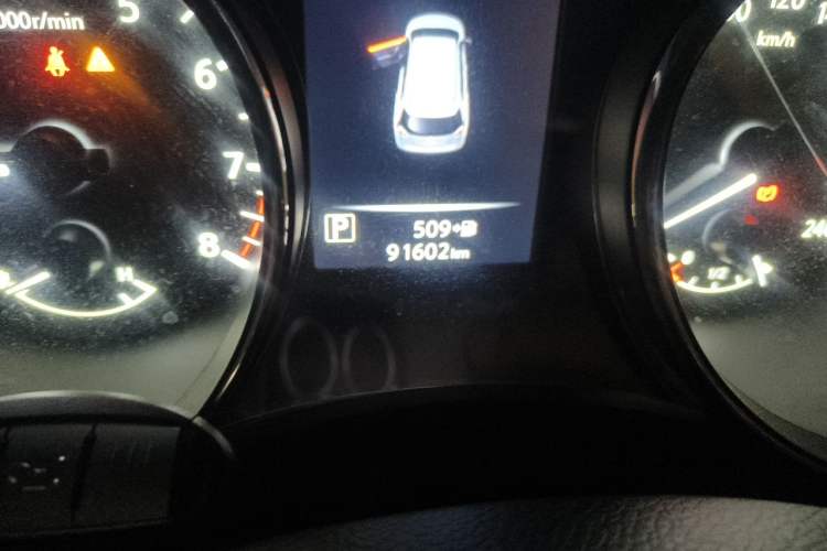 Used Nissan X-Trail 2020 2.0L XL ITS CVT 2WD SmartConnect Comfort Edition Odometer Close Up