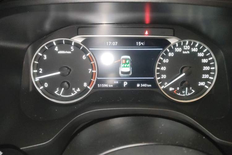 Used Nissan X-Trail 2021 VC-Turbo 300 CVT 2WD Luxury Edition Odometer Close Up