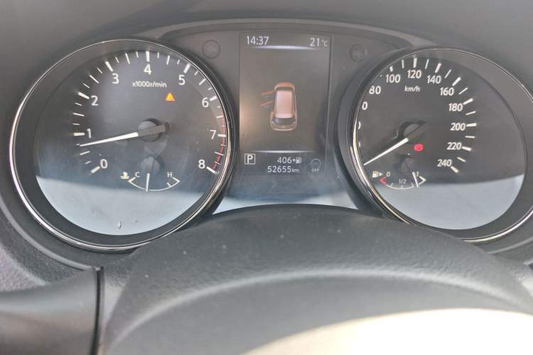 Used Nissan X-Trail 2021 2.5L CVT 4WD XL ITS 3-Row Luxury Flagship Edition Odometer Close Up