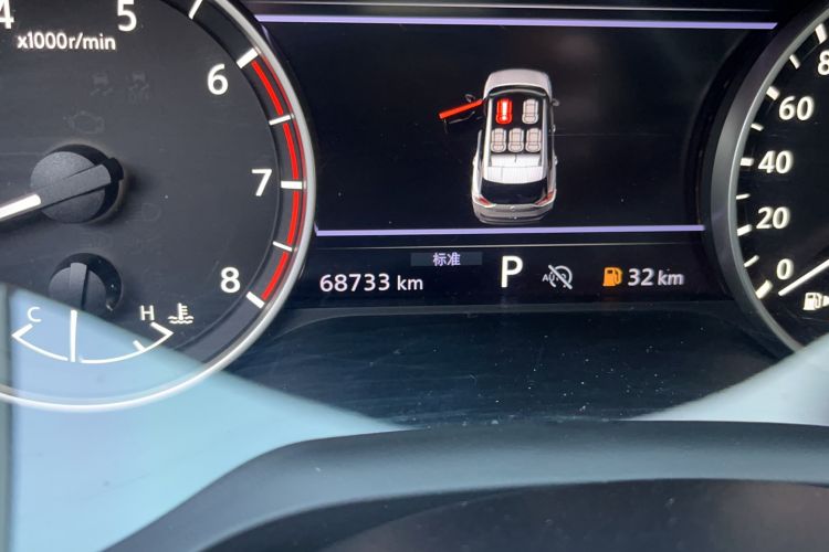 Used Nissan X-Trail 2021 VC-Turbo 300 CVT 2WD Comfort Edition Odometer Close Up