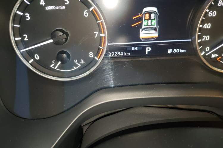 Used Nissan X-Trail 2021 VC-Turbo 300 CVT 2WD Luxury Edition Odometer Close Up