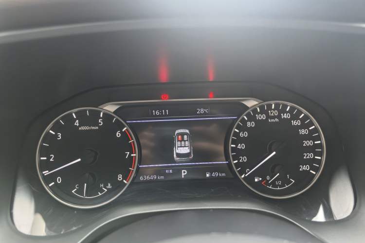 Used Nissan X-Trail 2021 VC-Turbo 300 CVT 2WD Luxury Edition Odometer Close Up