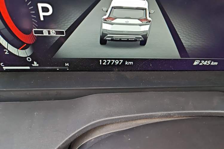 Used Nissan X-Trail 2021 VC-Turbo 300 CVT 4WD Ultimate Edition Odometer Close Up