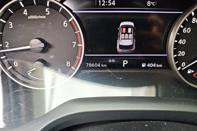 Used Nissan X-Trail 2021 VC-Turbo 300 CVT 4WD Luxury Edition Odometer Close Up