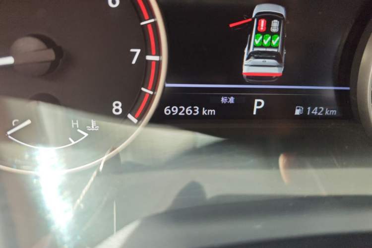 Used Nissan X-Trail 2021 VC-Turbo 300 CVT 2WD Luxury Edition Odometer Close Up