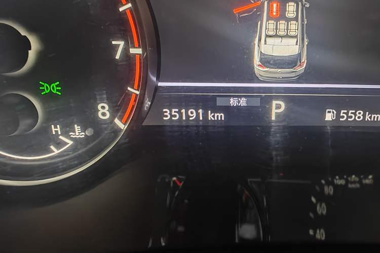 Used Nissan X-Trail 2021 VC-Turbo 300 CVT 2WD Luxury Edition Odometer Close Up