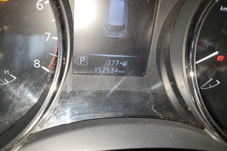 Used Nissan X-Trail 2021 2.0L CVT 2WD XL ITS SmartConnect Comfort Edition Odometer Close Up