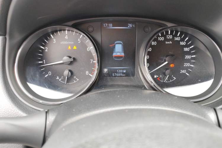 Used Nissan X-Trail 2021 2.5L CVT 4WD XL ITS Luxury Navigation Edition Odometer Close Up