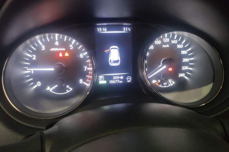 Used Nissan X-Trail 2021 2.0L CVT 2WD XL ITS SmartConnect Comfort Edition Odometer Close Up