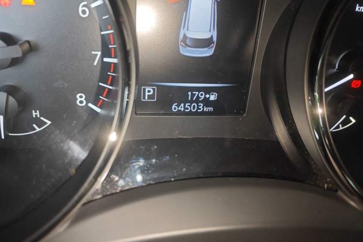 Used Nissan X-Trail 2021 2.0L CVT 2WD XL ITS SmartConnect Comfort Edition Odometer Close Up