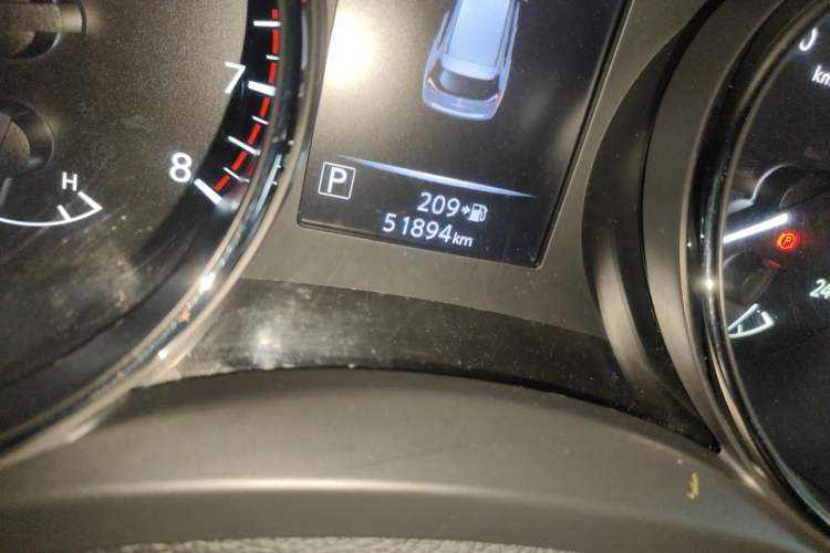 Used Nissan X-Trail 2021 2.0L CVT 2WD XL ITS SmartConnect Comfort Edition Odometer Close Up