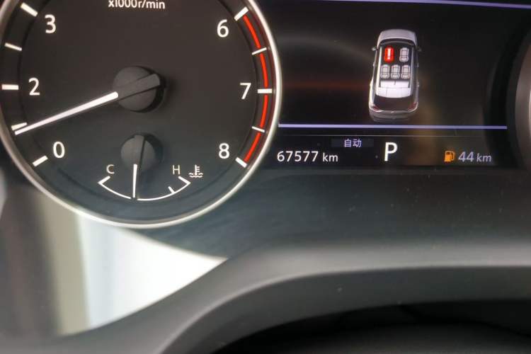 Used Nissan X-Trail 2021 VC-Turbo 300 CVT 4WD Luxury Edition Odometer Close Up