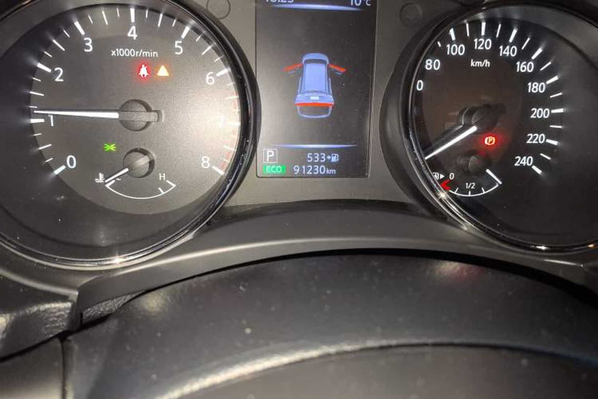 Used Nissan X-Trail 2021 2.0L CVT 2WD XL ITS SmartConnect Comfort Edition Odometer Close Up