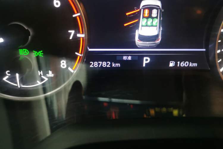 Used Nissan X-Trail 2021 VC-Turbo 300 CVT 2WD Luxury Edition Odometer Close Up