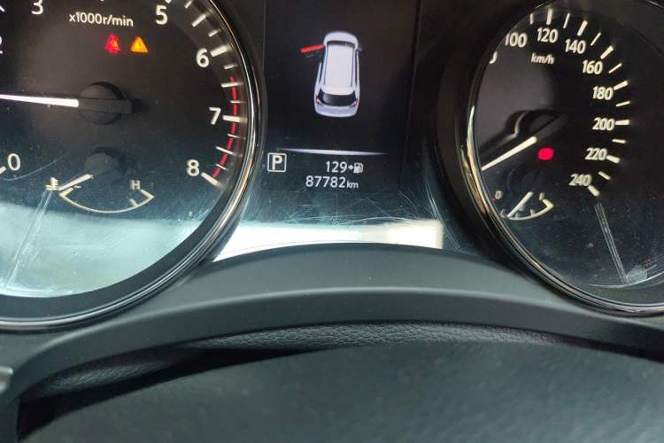 Used Nissan X-Trail 2021 2.0L CVT 2WD XL ITS SmartConnect Comfort Edition Odometer Close Up
