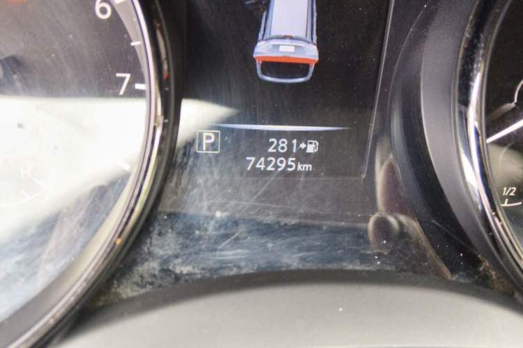 Used Nissan X-Trail 2021 2.5L CVT 4WD XL SmartConnect Leading Edition Odometer Close Up