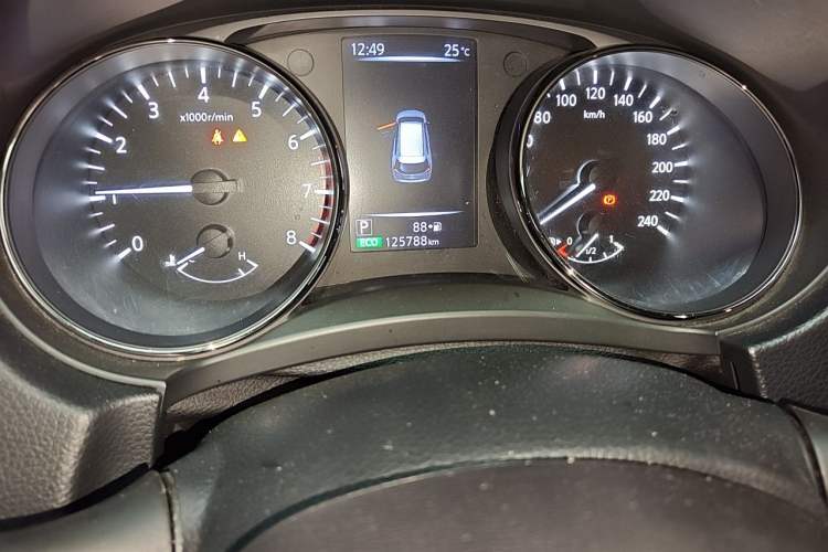 Used Nissan X-Trail 2021 2.0L CVT 2WD XL Premium Commemorative Edition Odometer Close Up