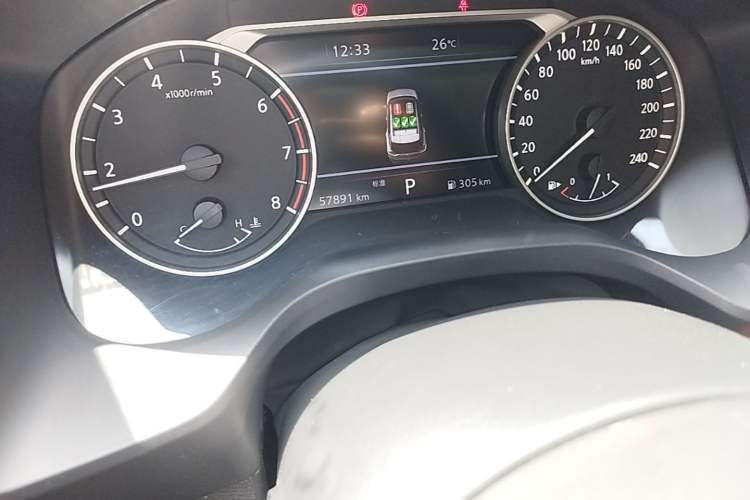 Used Nissan X-Trail 2021 VC-Turbo 300 CVT 2WD Luxury Edition Odometer Close Up