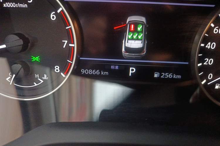 Used Nissan X-Trail 2021 VC-Turbo 300 CVT 2WD Luxury Edition Odometer Close Up