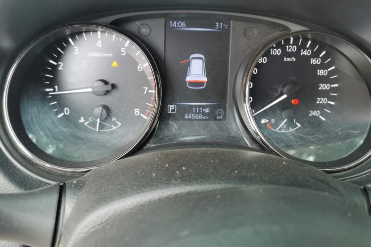Used Nissan X-Trail 2021 2.0L CVT 2WD XL ITS SmartConnect Comfort Edition Odometer Close Up