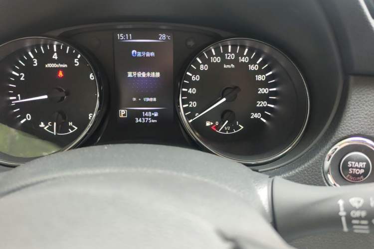 Used Nissan X-Trail 2021 2.0L CVT 2WD XL Premium Commemorative Edition Odometer Close Up