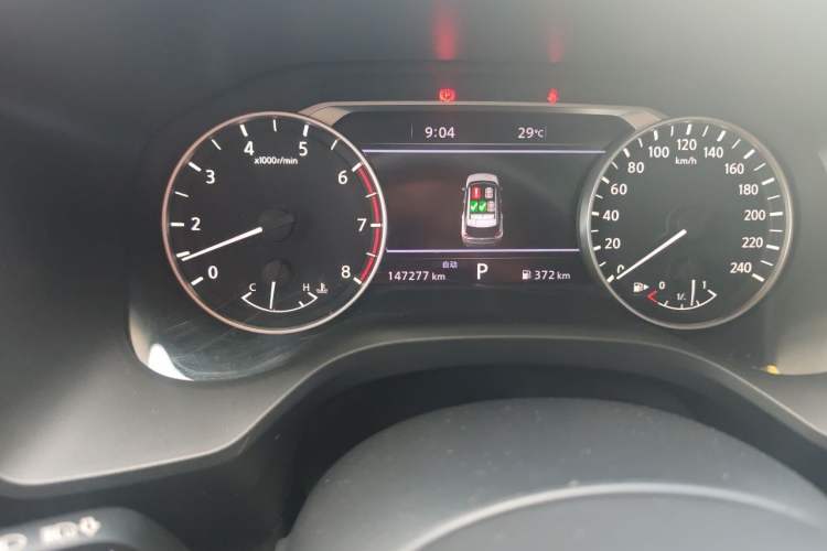Used Nissan X-Trail 2021 VC-Turbo 300 CVT 4WD Luxury Edition Odometer Close Up