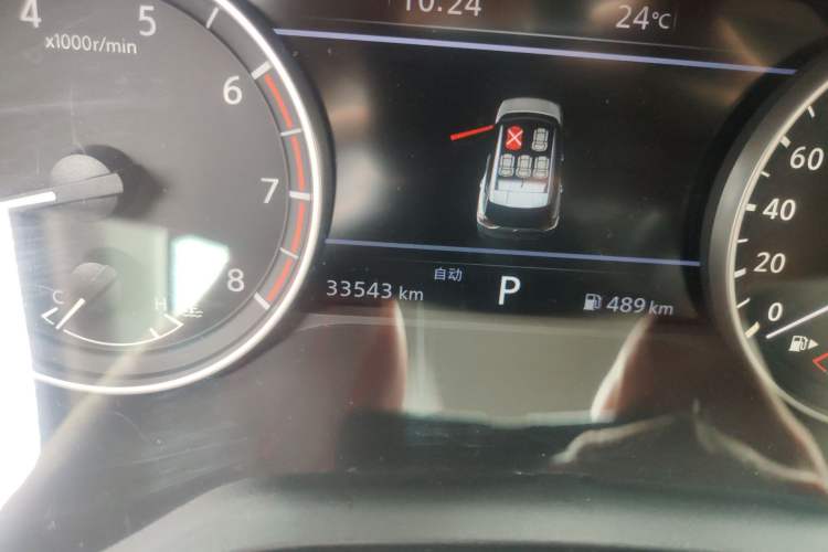 Used Nissan X-Trail 2021 VC-Turbo 300 CVT 4WD Luxury Edition 7-Seater Odometer Close Up