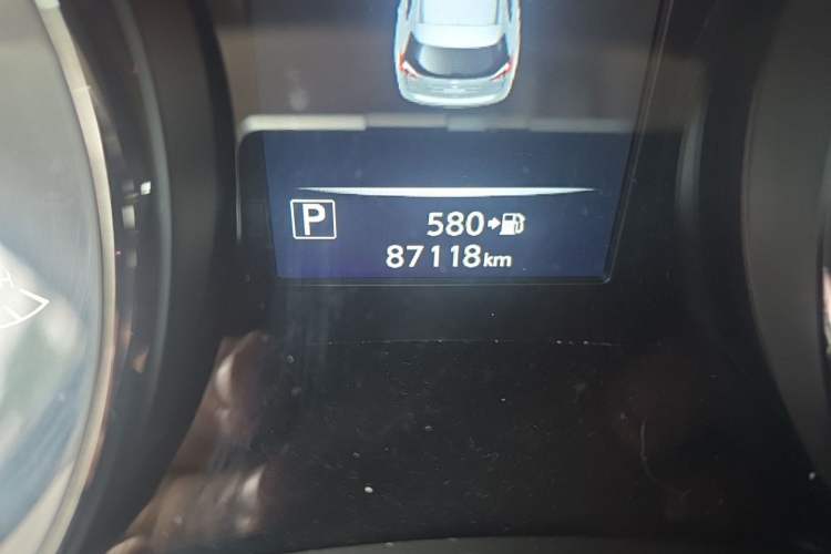 Used Nissan X-Trail 2022 2.0L Two-Wheel Drive Smart Connect Premium Edition Odometer Close Up