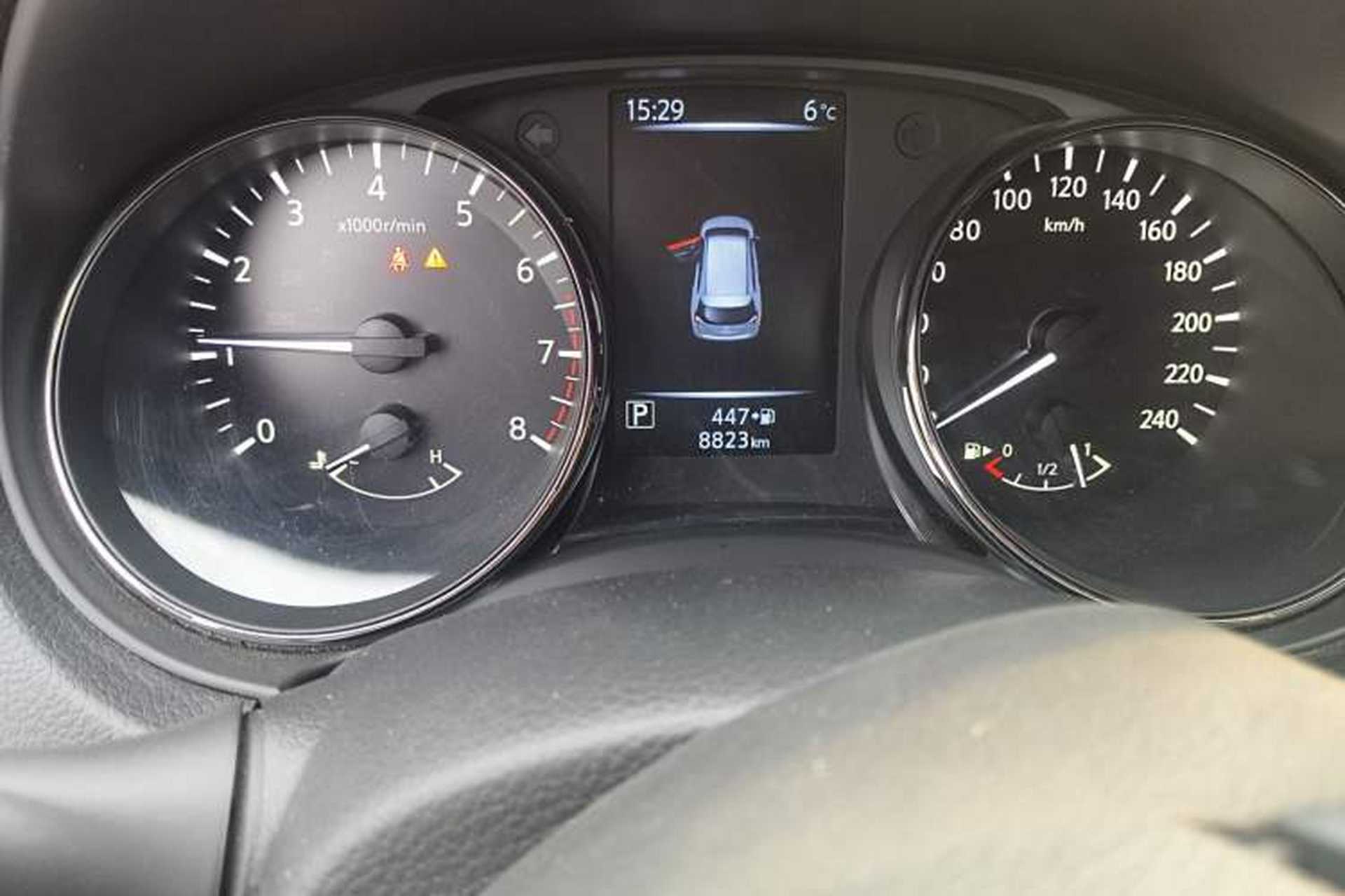 Used Nissan X-Trail 2022 2.0L Two-Wheel Drive Smart Connect & Comfort Edition Odometer Close Up