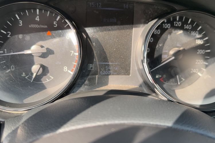 Used Nissan X-Trail 2022 2.0L Two-Wheel Drive Smart Connect Premium Edition Odometer Close Up