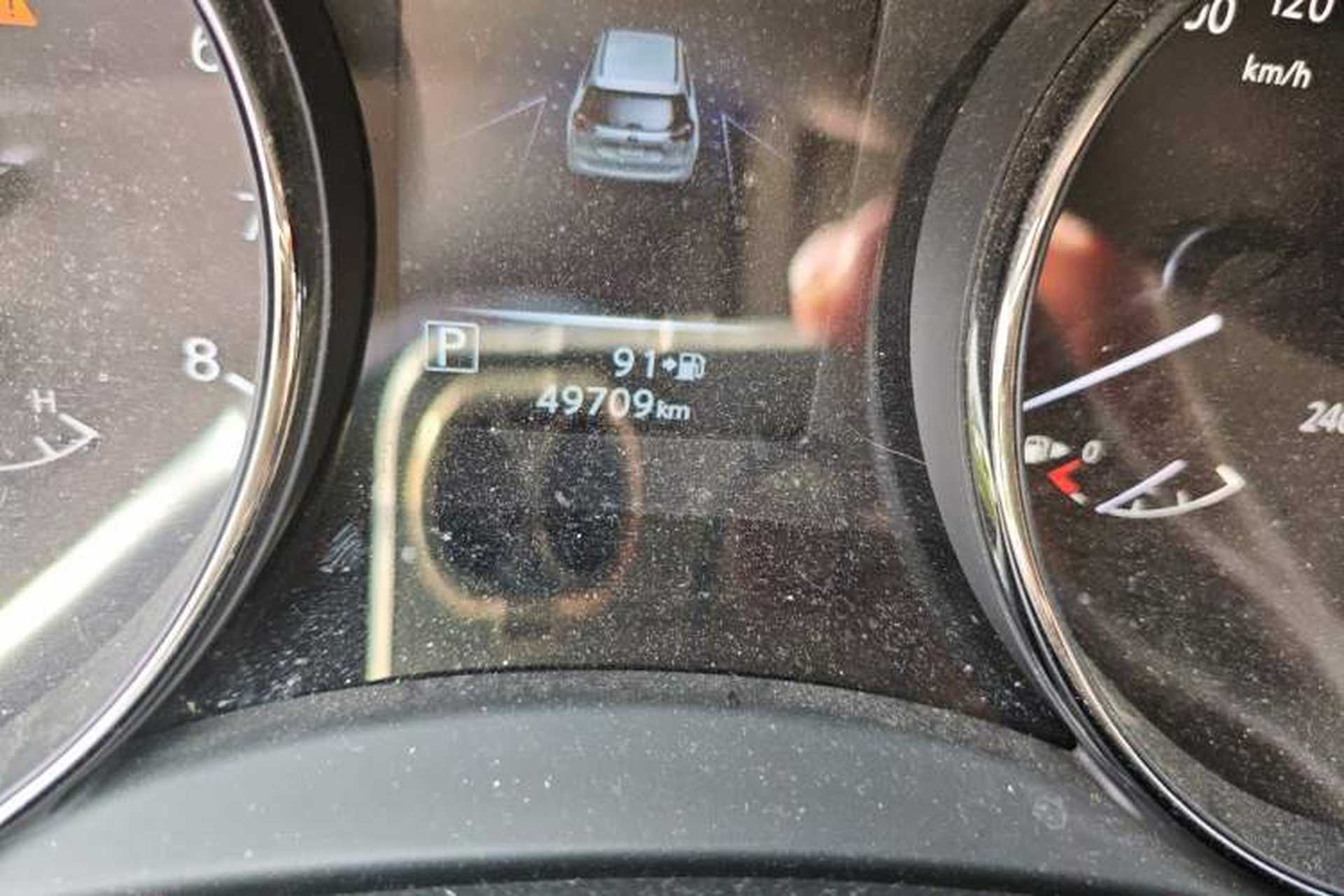 Used Nissan X-Trail 2022 2.0L Two-Wheel Drive Smart Connect Premium Edition Odometer Close Up
