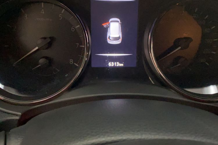Used Nissan X-Trail 2022 2.0L Two-Wheel Drive Smart Connect & Comfort Edition Odometer Close Up