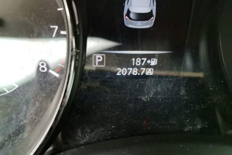 Used Nissan X-Trail 2022 2.0L Two-Wheel Drive Smart Connect Premium Edition Odometer Close Up