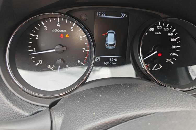 Used Nissan X-Trail 2023 Classic 2.0L Two-Wheel Drive Smart Connect & Comfort Edition Odometer Close Up