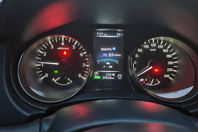 Used Nissan X-Trail 2023 Classic 2.0L Two-Wheel Drive Smart Connect & Comfort Edition Odometer Close Up