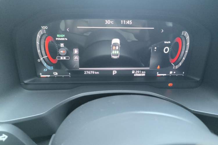 Used Nissan X-Trail 2023 e-POWER Ultra-Hybrid Dual-Motor All-Wheel-Drive Supreme Edition Odometer Close Up