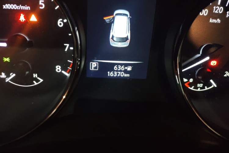Used Nissan X-Trail 2023 Classic 2.0L Two-Wheel Drive Smart Connect & Comfort Edition Odometer Close Up