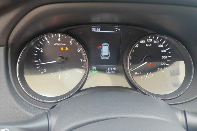 Used Nissan X-Trail 2025 Honor 2.0L Two-Wheel Drive Leading Edition Odometer Close Up