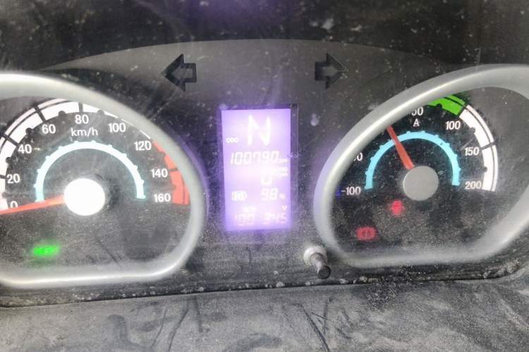 Used Nlmmotor Qiteng M70EV 2020 M70L-EV Long-Range Version Odometer Close Up
