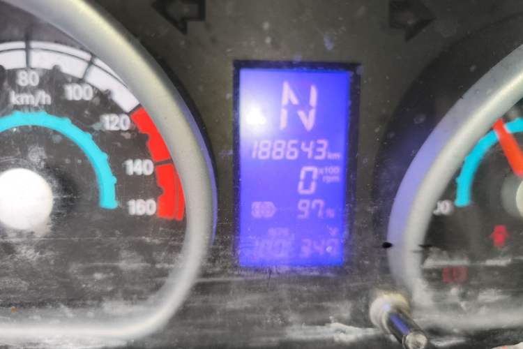 Used Nlmmotor Qiteng M70EV 2020 M70L-EV Long-Range Version Odometer Close Up