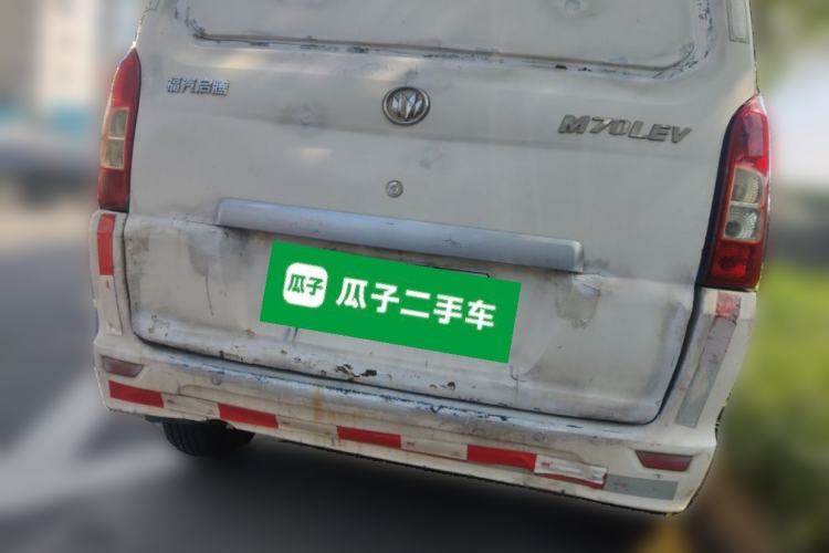 Used Nlmmotor Qiteng M70EV 2021 M70L-EV 7-Seater Passenger Version Rear