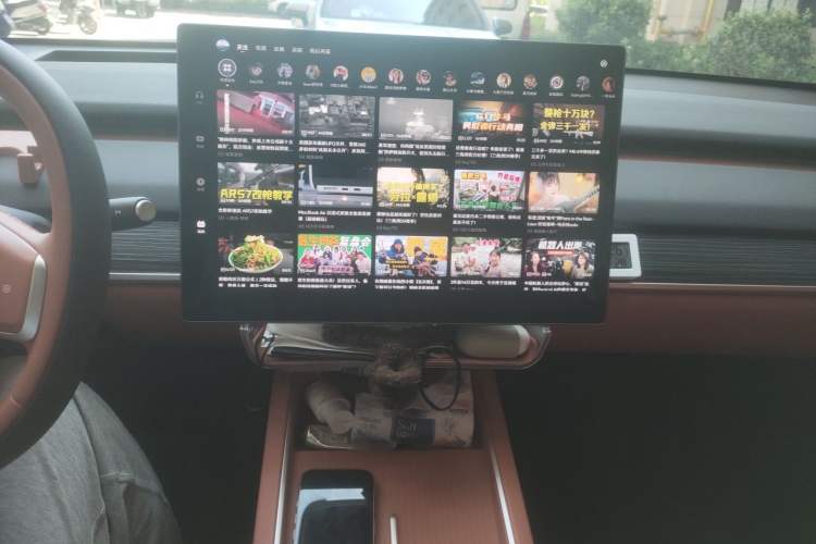 Used ONVO L60 2024 60 kWh Rear-Drive Version Audio And AC Panel