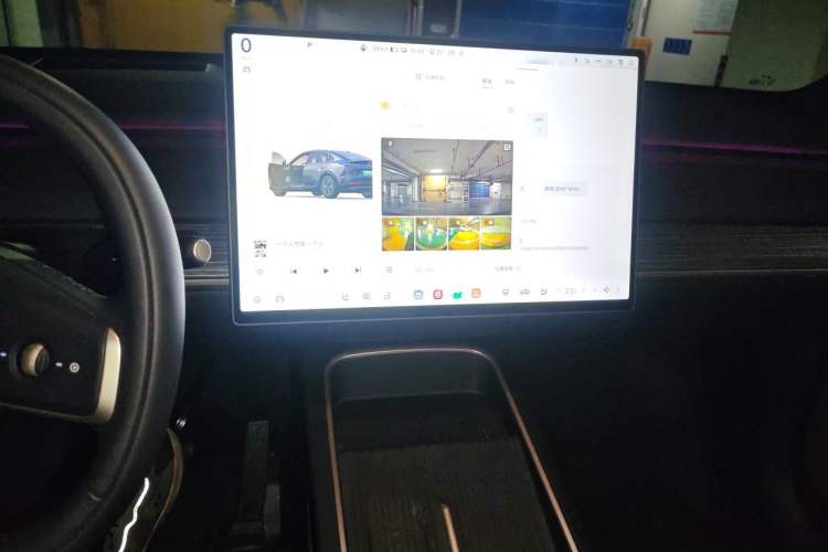 Used ONVO L60 2024 60 kWh Rear-Drive Version Audio And AC Panel