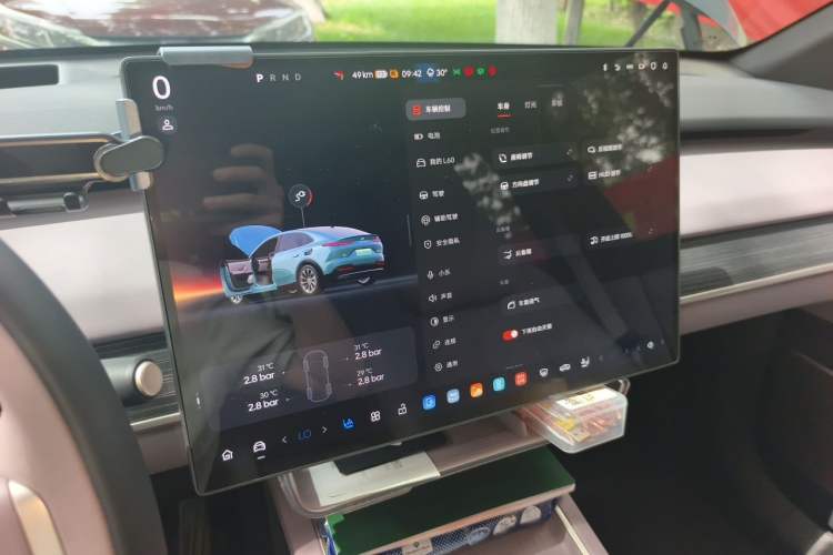 Used ONVO L60 2024 60 kWh Rear-Drive Version Audio And AC Panel