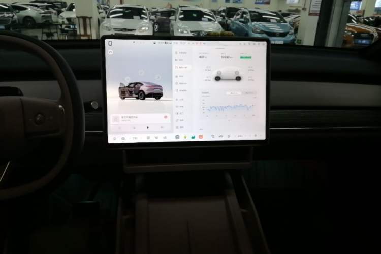 Used ONVO L60 2024 60 kWh Rear-Drive Version Audio And AC Panel
