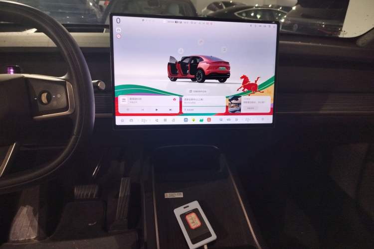 Used ONVO L60 2024 60 kWh Rear-Drive Version Audio And AC Panel